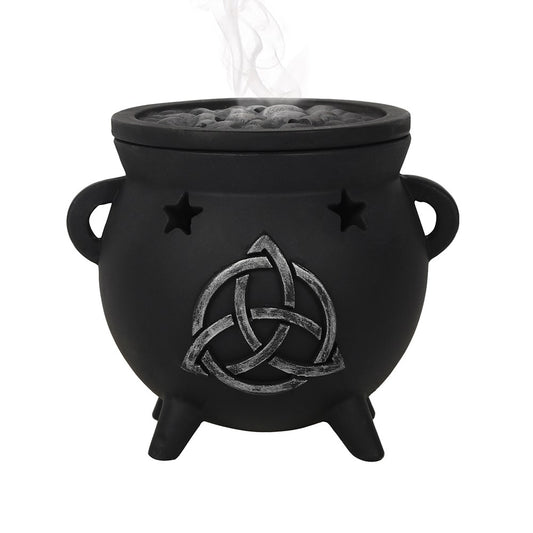 NEW***Cauldron Incense Burner with Triquetra