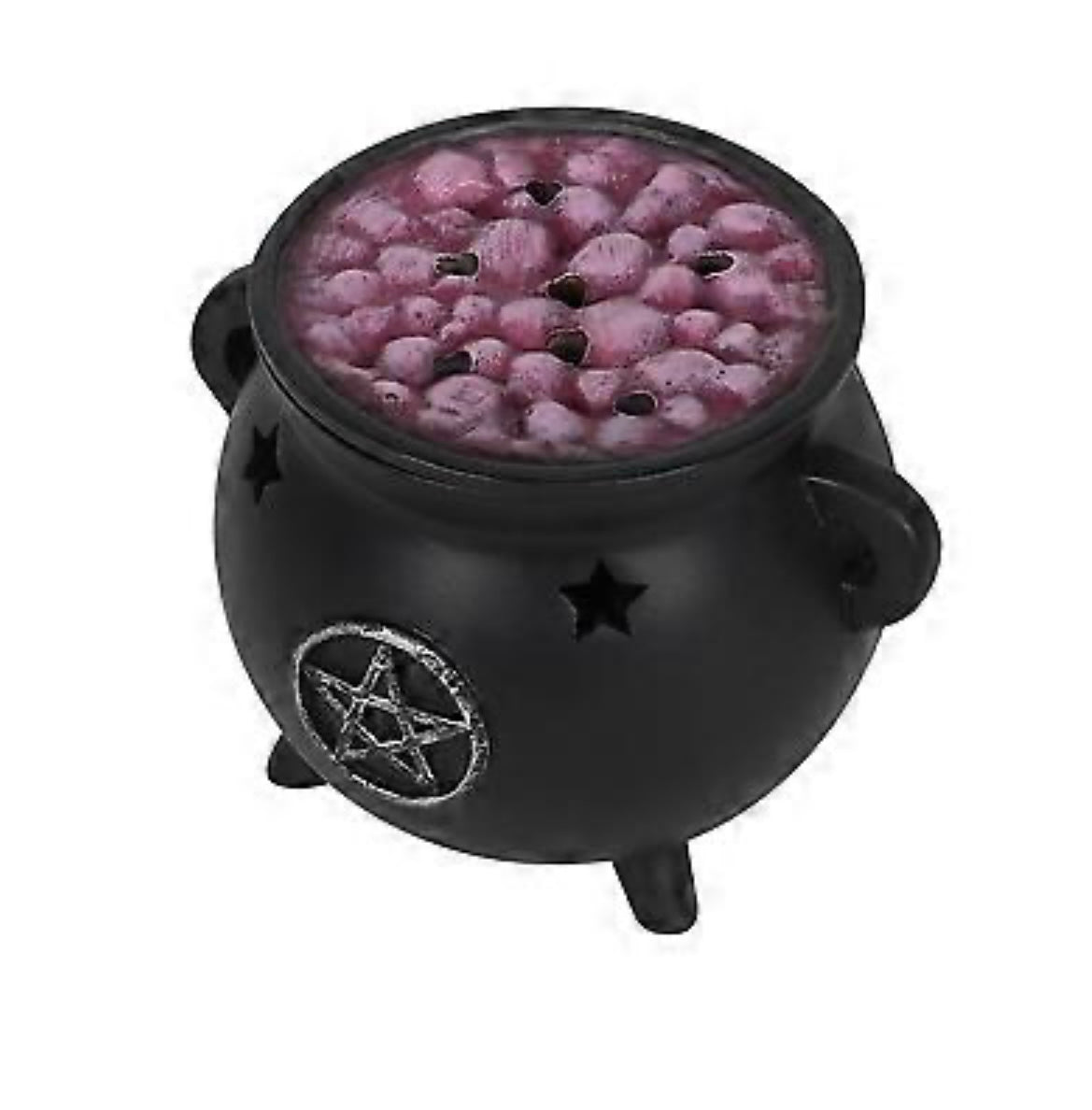 DAMAGED***REDUCED PRICE***Cauldron Incense Burner with Pentagram